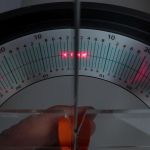 The M1's factory edge bevel.