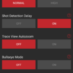 Some of the app settings.