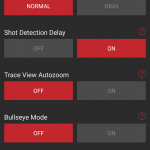 Some of the app settings.