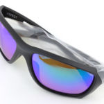 One arm is also wrapped.