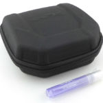 A pocket sized lens cleaner spray is supplied.