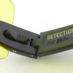 The inside of the hinge.