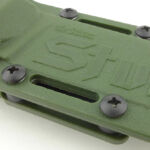Four bolts hold the sheath onto the attachment 'platform'.