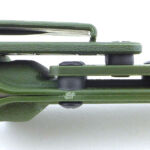 Looking through the side of the mounting platform you can see how it is built up.