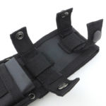 The handle straps are actually adjustable.