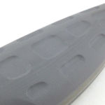 Textured grip is included in the 3D milled handles.