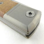 The bolsters are titanium.