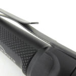 The steel clip is permanently fixed.